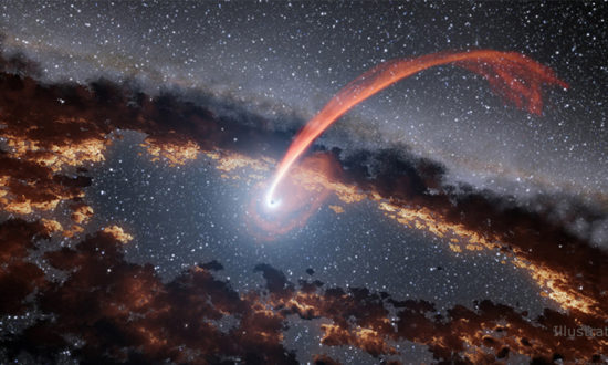 Vệ tinh thu được sự kiện hy hữu: Lỗ đen khổng lồ xé toạc một ngôi sao