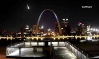 Mỹ: Thiên thạch lóe sáng trên bầu trời đêm ở vùng St. Louis