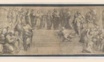 Bản vẽ sơ phác tác phẩm ‘Trường học Athens’ của danh họa Raphael được khôi phục và đến với công chúng Milan