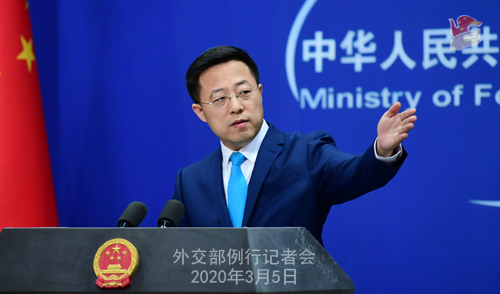 Phát ngôn viên Bộ Ngoại giao Trung Quốc Triệu Lập Kiên tuyên bố '4 phát minh lớn mới của Trung Quốc'
