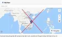 Trường Sa, Hoàng Sa bị xóa khỏi bản đồ Việt Nam trên Facebook