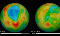 Lỗ thủng tầng ozone ở trên Bắc Cực đóng lại