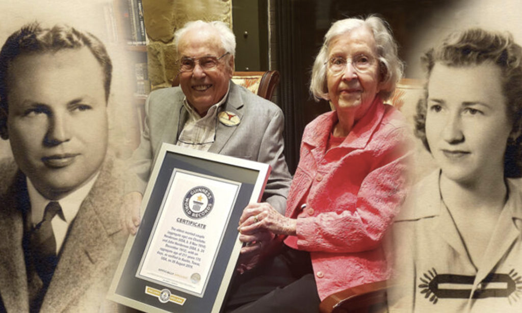 Cặp vợ chồng đạt kỷ lục Guinness về hôn nhân lâu dài nhất thế giới