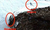 Mới phát hiện người ngoài hành tinh khổng lồ tại Nam Cực bên cạnh lối vào một hang động lớn?