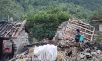 Sạt lở đất ở một làng Trung Quốc chôn vùi ít nhất 10 hộ gia đình, 7 người thiệt mạng