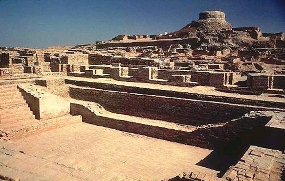 Khu vực khai quật thành phố Mohenjo Daro, nơi mà các nhà khoa học tin rằng người ngoài hành tinh đã giúp đỡ con người lúc đó xây dựng nên. 