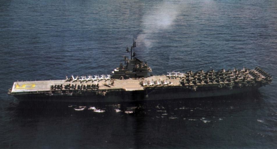 USS Randolph – tàu sân bay khổng lồ đang dẫn đầu lực lượng đặc nhiệm Hoa Kỳ vây lùng B-59.