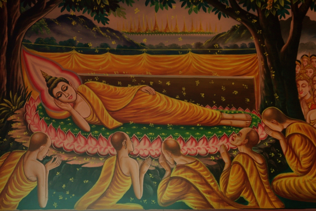Đức Phật nhập niết bàn (Ảnh wikipedia/ CC BY SA 2.0)