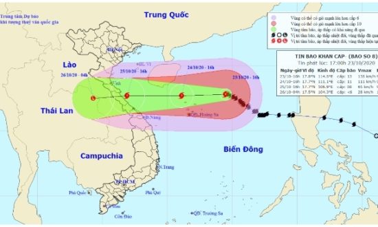 Bão số 8 đang phức tạp trên biển Đông, dự báo xuất hiện bão số 9 với cường độ mạnh hơn