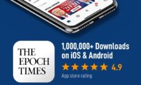 The Epoch Times có lượt tải xuống đứng đầu danh sách các ứng dụng báo chí