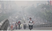 Ô nhiễm không khí ở Hà Nội chạm ngưỡng rất xấu, người dân không nên ra ngoài