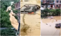 Thiên tai ở một số tỉnh phía Nam Trung Quốc: mưa lũ, động đất, mưa đá