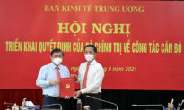 Ông Nguyễn Thành Phong ra Hà Nội nhận quyết định làm Phó ban Kinh tế Trung ương