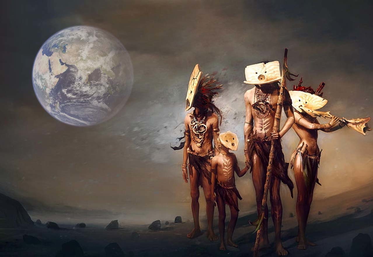 Bộ lạc thổ dân 'Chân nhân' bí ẩn để lại tiên tri trước khi rời trái