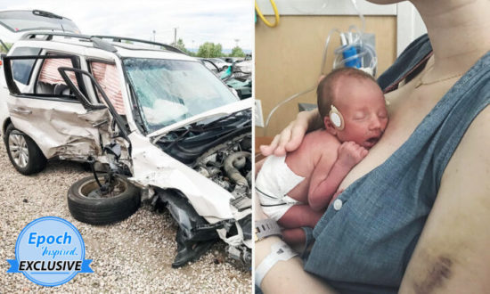 Người mẹ sống sót sau vụ tai nạn kinh hoàng, sinh em bé còn nằm nguyên trong bọc nước ối: 'Không bao giờ ngừng biết ơn'