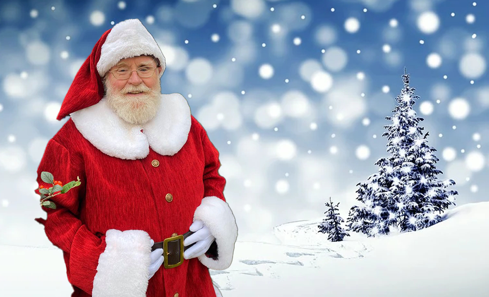 Ai muốn gửi thư đến ông già Noel để xin quà không? Hãy cùng ngắm nhìn hình ảnh ông già Noel đang vui đùa, tận hưởng không khí lễ hội đầy niềm vui và hân hoan.