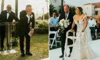 Cô dâu bị liệt bí mật ‘tập đi’ khiến chú rể choáng váng trong lễ cưới