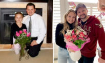 Bố tặng con gái có tên đệm ‘Rose’ số hoa hồng bằng với tuổi cô bé vào mỗi sinh nhật