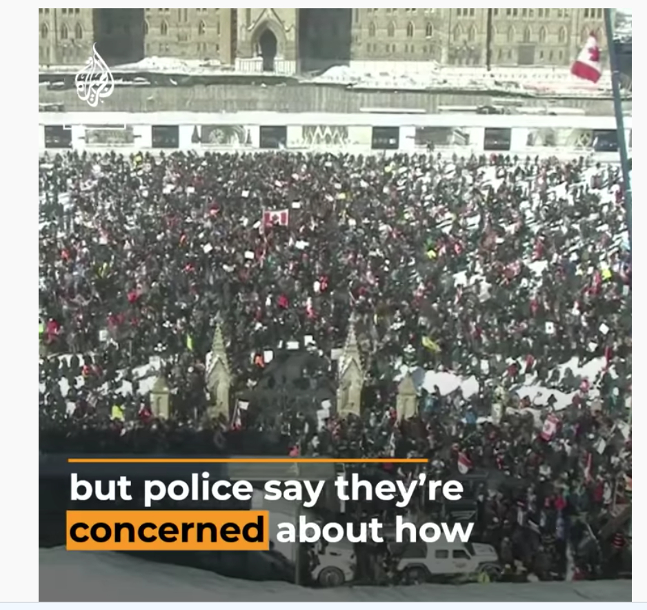 Thủ tướng Trudeau và gia đình phải dời khỏi nơi ở vì biểu tình lớn chống  chính sách bắt buộc tiêm chủng