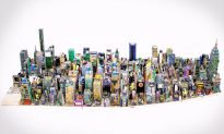 Một thanh niên dành 3 tháng để xây dựng mô hình tuyệt đẹp về khu Manhattan từ bảng mạch và rác thải điện tử