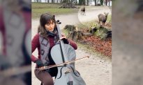 Video: Màn biểu diễn ngoài trời của nghệ sĩ cello thu hút hai chú hươu đến xem