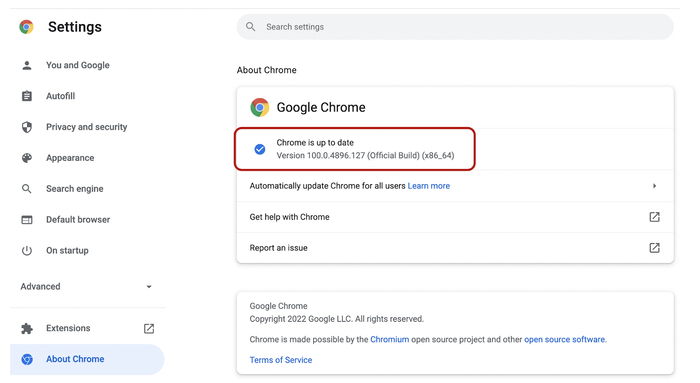 Cách kiểm tra, cập nhật phiên bản Google Chrome đang dùng