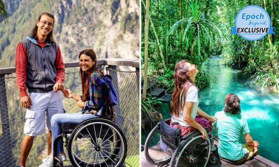 Một người phụ nữ bị liệt đã cùng chồng du lịch đến hơn 30 quốc gia