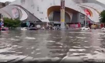 Mưa lớn ở miền nam Trung Quốc, Quế Lâm ngập lụt đầu tiên