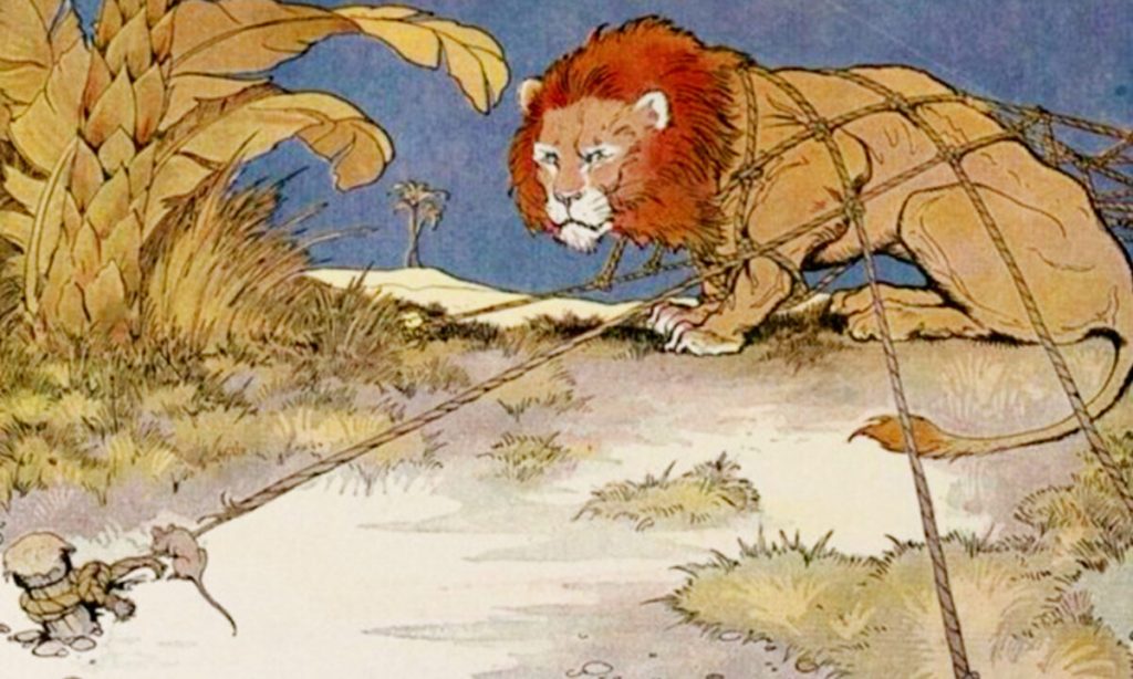 Ngụ ngôn Aesop: Sư tử và Chuột