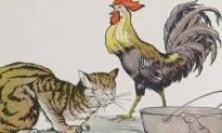 Ngụ ngôn Aesop: Con mèo, con gà trống và con chuột con