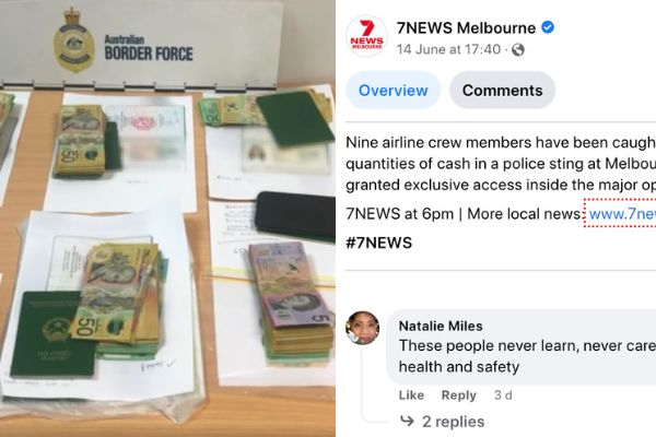 9 tiếp viên hàng không bị nhà chức trách Úc xét hỏi thuộc Vietnam Airlines