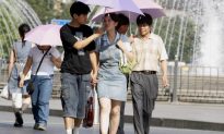 Nắng nóng hiếm gặp ở miền bắc Trung Quốc, có nơi nhiệt độ bề mặt lên tới 74 độ C