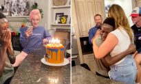 'Giọt nước mắt hạnh phúc': Học sinh lớp 6 có được chiếc bánh sinh nhật đầu tiên trong đời sau khi được nhận làm con nuôi