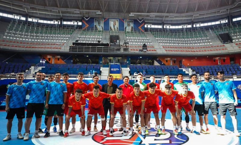 Đội tuyển Việt Nam tham gia giải futsall châu Á năm 2022