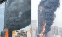 Vụ cháy tòa nhà 200 mét ở Trung Quốc để lộ một sự thật khác