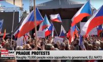 Hàng chục nghìn người biểu tình tại Séc phản đối EU và NATO vì giá năng lượng tăng cao