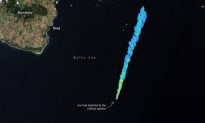 Hình ảnh vệ tinh cho thấy khí mê-tan rò rỉ với tốc độ 79.000 kg mỗi giờ từ đường ống Nord Stream