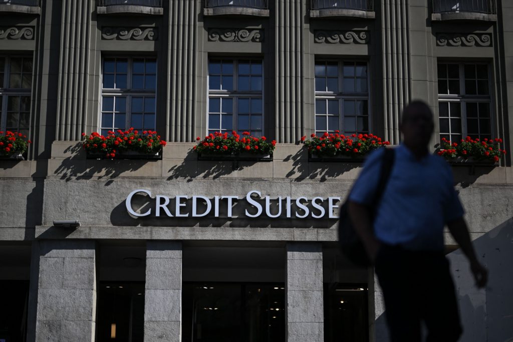 Credit Suisse nhận gói cứu trợ 54 tỷ USD từ NHTW Thuỵ Sỹ để đảm bảo thanh khoản