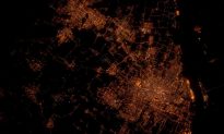 Dữ liệu ánh sáng ban đêm từ vệ tinh vạch trần mức độ thổi phồng của GDP Trung Quốc