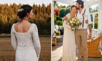 Video: Cô dâu tự thiết kế và đan váy cưới trong 6 tuần với giá 400 đô-la