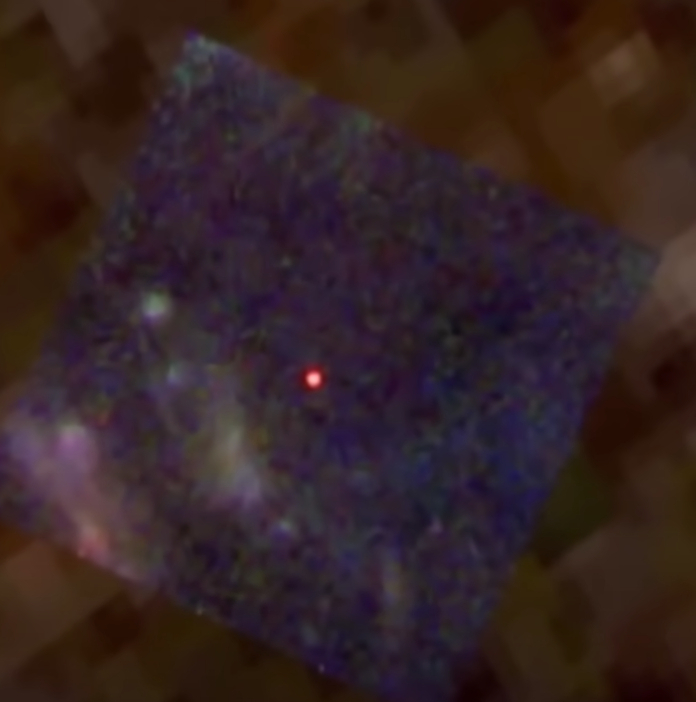 Lính viễn vọng không gian Webb đã chụp thành công thiên hà xa nhất từng có, tuổi của nó khoảng 13,4 tỷ năm. Thiên hà này được gọi là Glass-z13 (Ảnh chụp màn hình)