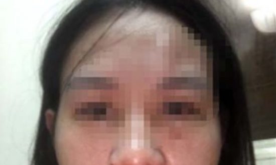 Hà Nội: Xác minh vụ một công an viên hành hung vợ con