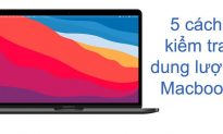 5 cách kiểm tra dung lượng Macbook đơn giản, chi tiết