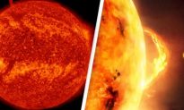 Mặt Trời bị vỡ một phần khiến giới khoa học sửng sốt