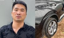 Bắt nghi phạm chọc thủng hàng loạt lốp ô tô ở Hà Nội