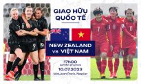 Xem Việt Nam vs New Zealand giao hữu bóng đá nữ chuẩn bị WC 2023