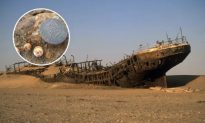 Phát hiện con tàu cổ huyền thoại chứa đầy tiền vàng trong sa mạc Namibia