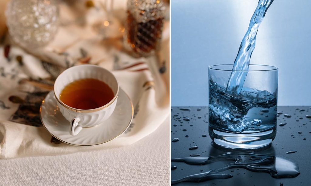 Uống trà với uống nước, cái nào tốt hơn? Có thể thay nước uống hàng ngày bằng trà không?