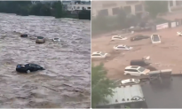 Chùm ảnh và video Bắc Kinh sau mưa lớn: Ô tô bị lũ cuốn trôi, có người tử vong