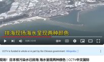 CCTV đưa tin Nhật Bản xả thải hạt nhân khiến nước biển đổi màu, bị quan chức Hàn Quốc vạch trần là tin giả